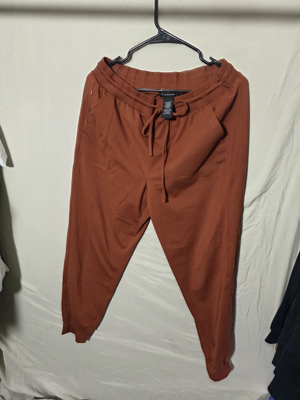 Zac & Rachel Jogger Pants in Rust Brown